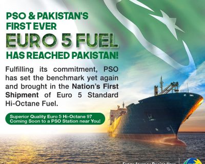 Make the right choice: Purchase PSO’s Hi-Octane 97 Euro 5 Fuel for a greener Pakistan